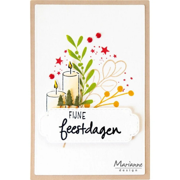 Craftables Winter Labels, Stanze - Marianne Design