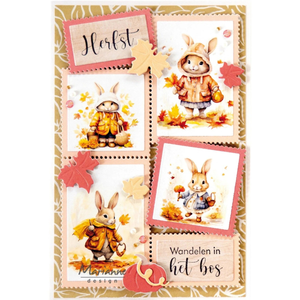 Craftables Stamp Layout - A6, Stanze - Marianne Design