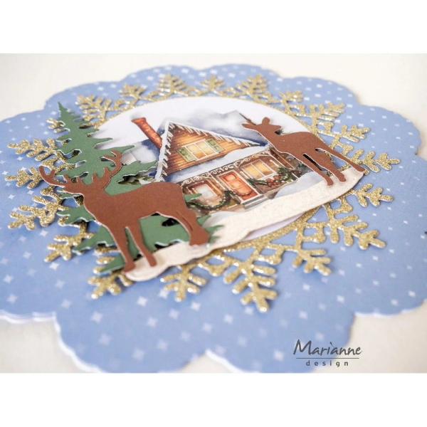 Craftables Open Ice Crystal, Stanze - Marianne Design