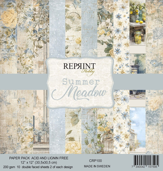 Summer Meadow 12x12 Paperpad - Reprint