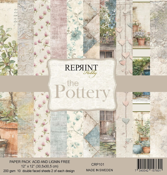 The Pottery 12x12 Paperpad - Reprint
