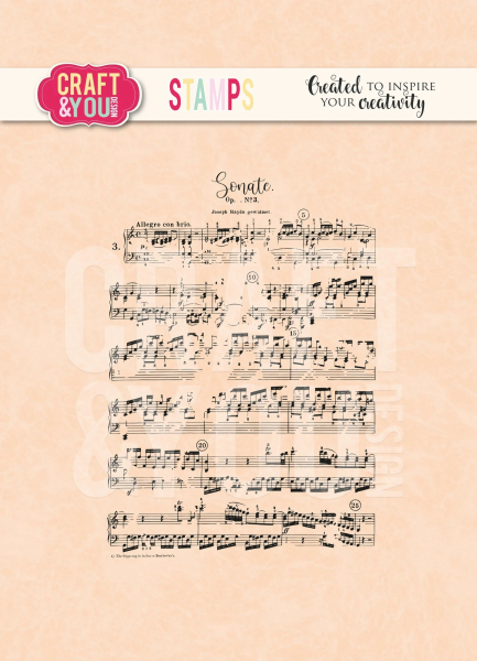 Music Notes, Clearstamp - Craft&You