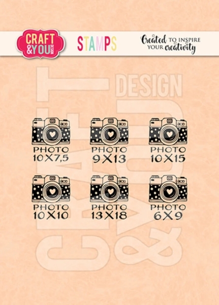 Mini Cameras #2, Clearstamp - Craft&You