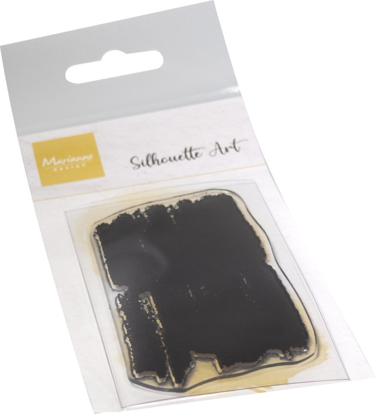 Silhouette Art Rectangle, Clearstamp - Marianne Design