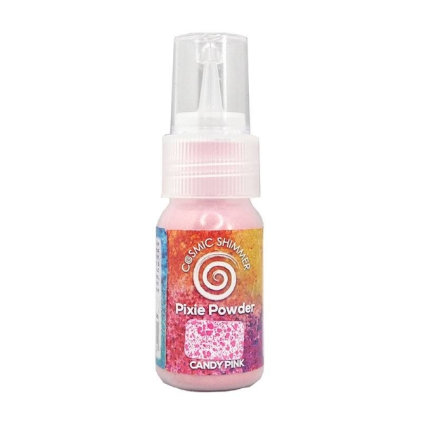 Cosmic Shimmer Pixie Powder, Candy Pink - Creative Expressions