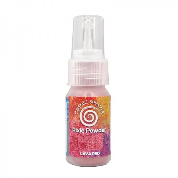 Cosmic Shimmer Pixie Powder, Lava Red - Creative Expressions