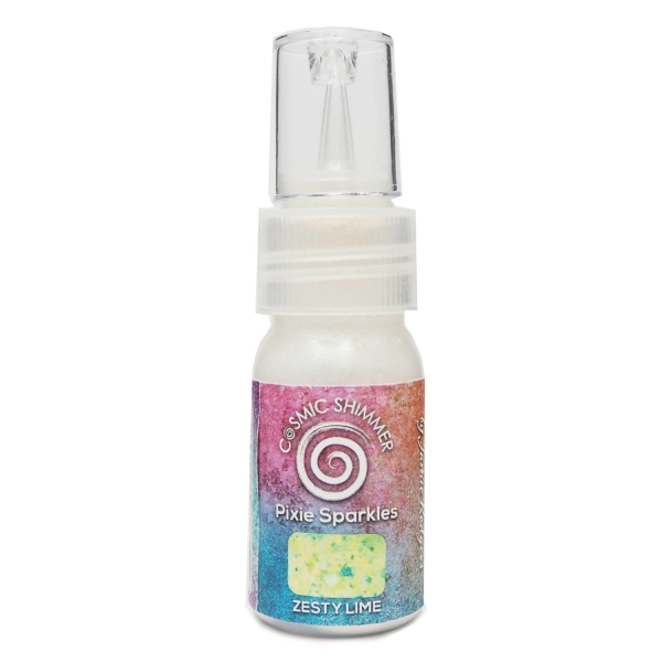 Cosmic Shimmer Pixie Sparkles, Zesty Lime - Creative Expressions