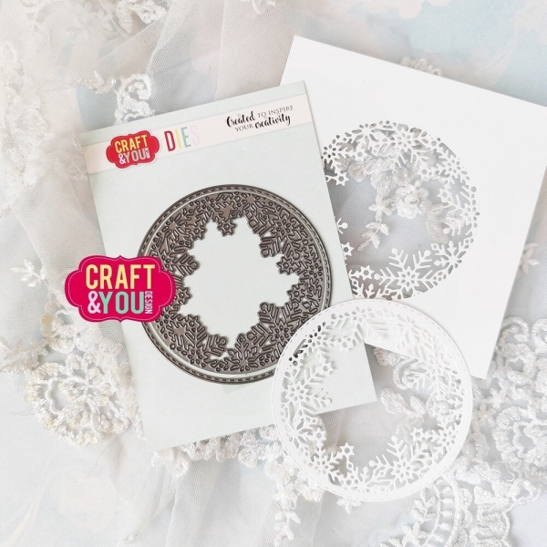 Round Snowflakes Window, Stanze - Craft&You