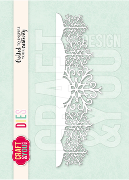 Snowflakes Border, Stanze - Craft&You