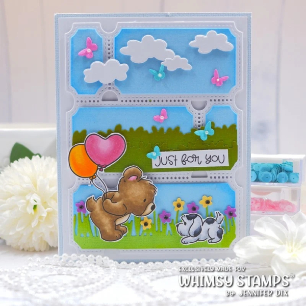 Bear Love, Clearstamps - Whimsy Stamps