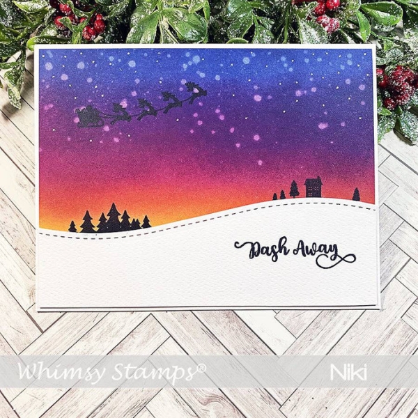 Dash Away, Clearstamps - Whimsy Stamps
