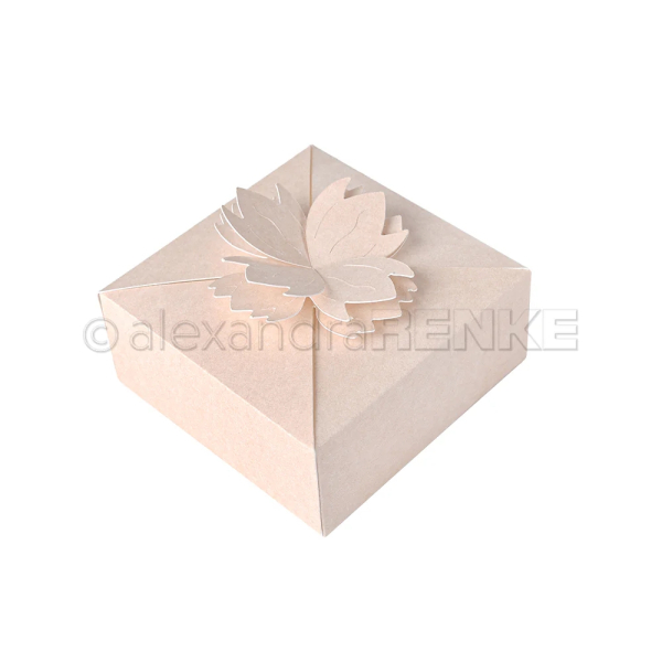Prunkblüten Box, Stanze - Alexandra Renke