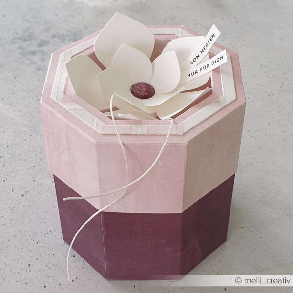 Achteckbox mit Fenster, Stanze - Alexandra Renke