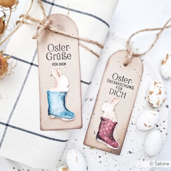 Häschen Garten, Stanze - Alexandra Renke