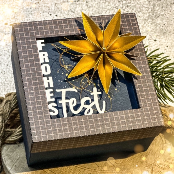 Schriftstanzen Zusatzset Weihnachten, Stanze - Farbton Papier