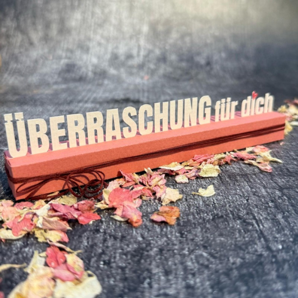 Überraschung für dich, Stanze - Farbton Papier