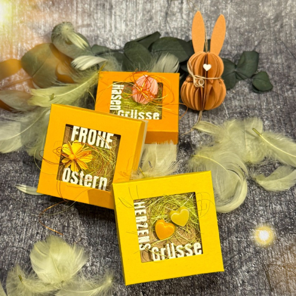 Zusatzschriften Mini Ostern/Frühling, Stanze - Farbton Papier