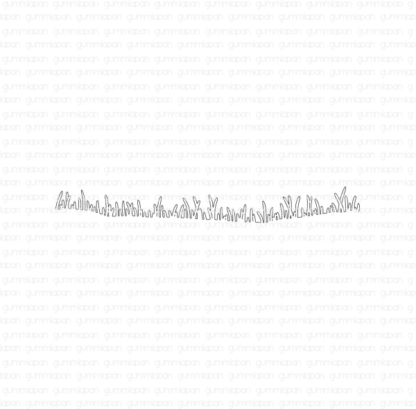 Gras, Stanze - Gummiapan