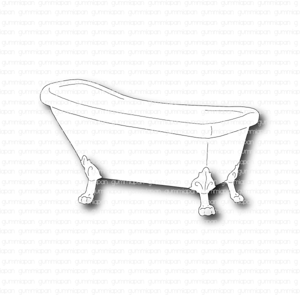 Badewanne, Stanze - Gummiapan