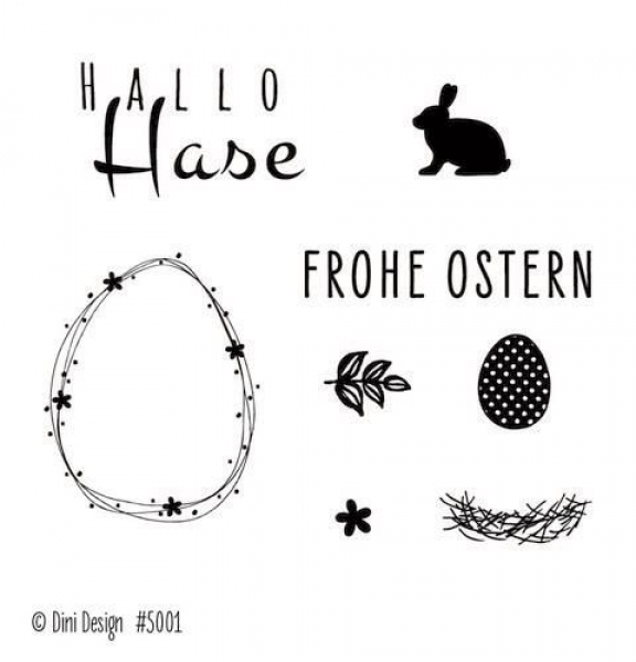 Ostern, Clearstamp - Dini Design