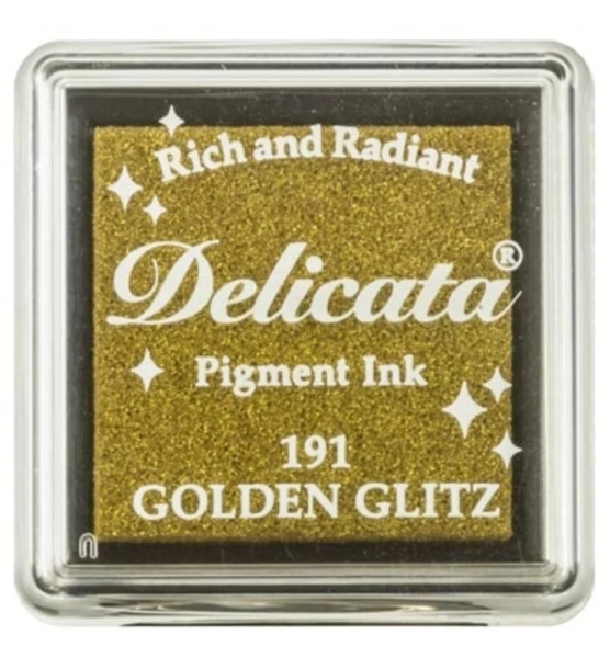Delicata Pigment Mini Ink, Golden Glitz