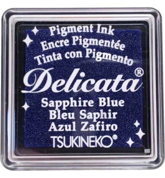 Delicata Pigment Mini Ink, Sapphire Blue