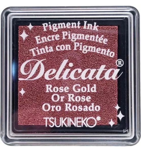 Delicata Pigment Mini Ink, Rose Gold