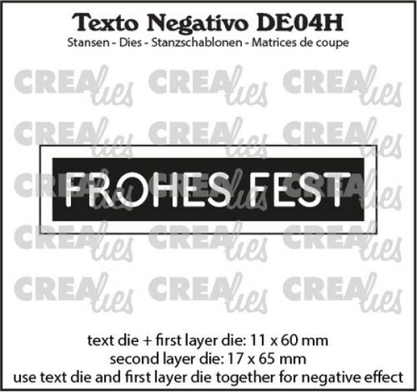 Frohes Fest, Stanze - Crealies