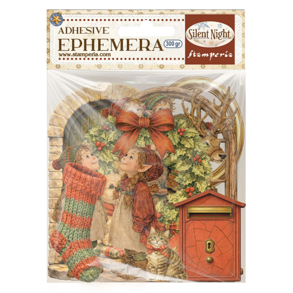 Silent Night, Ephemera - Stamperia