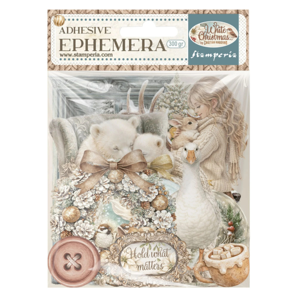 White Christmas, Ephemera - Stamperia