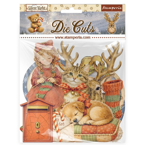Silent Night, Die-Cuts - Stamperia