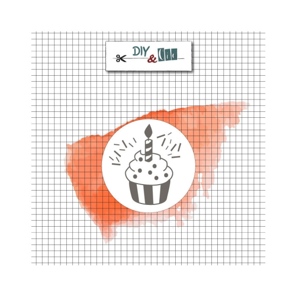 Wax Seal Stamp, Cupcake - DIY&Cie