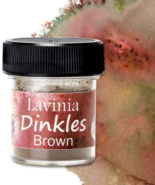 Dinkles Ink Powder, Brown - Lavinia Stamps