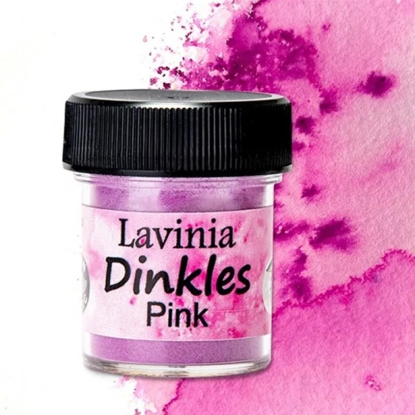 Dinkles Ink Powder, Pink - Lavinia Stamps