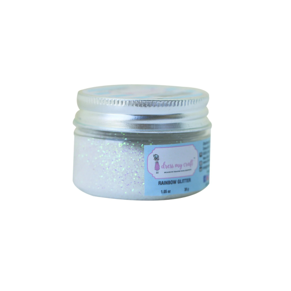 Rainbow Glitter - Dress My Craft