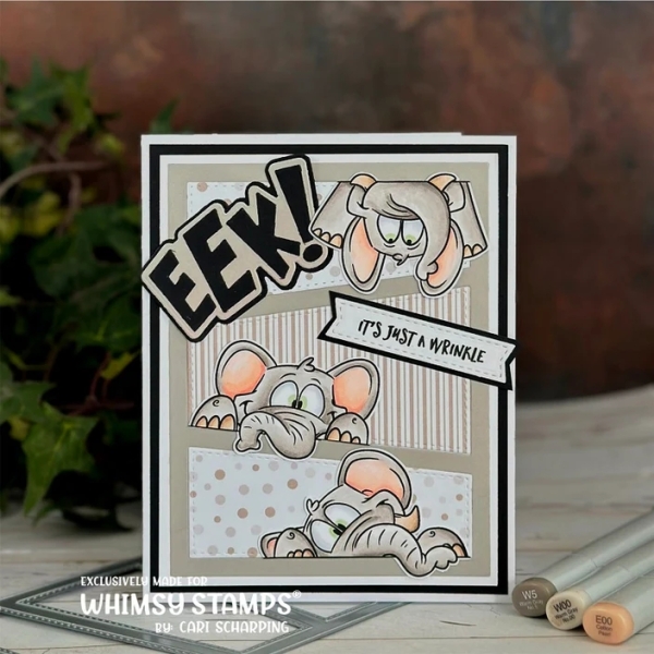 Elephantastic, Clearstamps - Whimsy Stamps