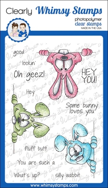 Fluff Butt, Clearstamps - Whimsy Stamps