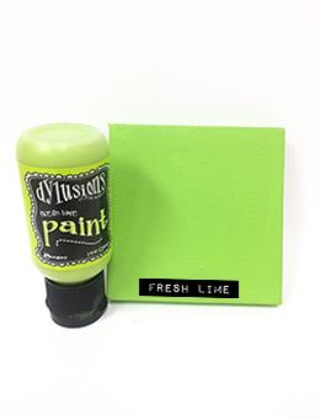 Dylusions Flip Cap Paint, Fresh Lime - Ranger