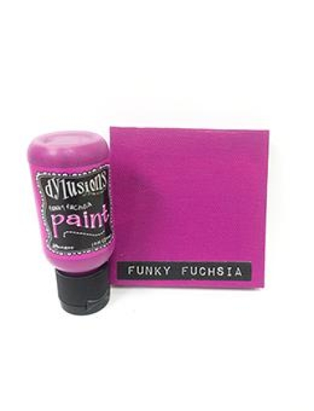 Dylusions Flip Cap Paint, Funky Fuchsia - Ranger