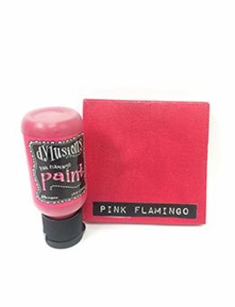 Dylusions Flip Cap Paint, Pink Flamingo - Ranger