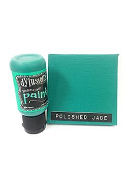 Dylusions Flip Cap Paint, Polished Jade - Ranger