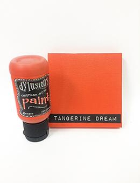 Dylusions Flip Cap Paint, Tangerine Dream - Ranger