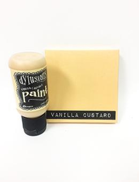 Dylusions Flip Cap Paint, Vanillia Custard - Ranger