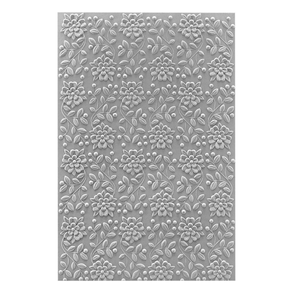 3D Embossingfolder, Floral & Vine - Spellbinders