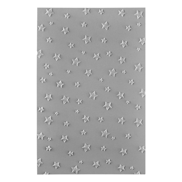 3D Embossingfolder, Wishing Stars - Spellbinders