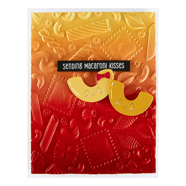 3D Embossingfolder, Al Dente - Spellbinders