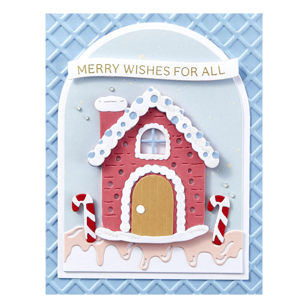 3D Embossingfolder, Waffle Cone - Spellbinders