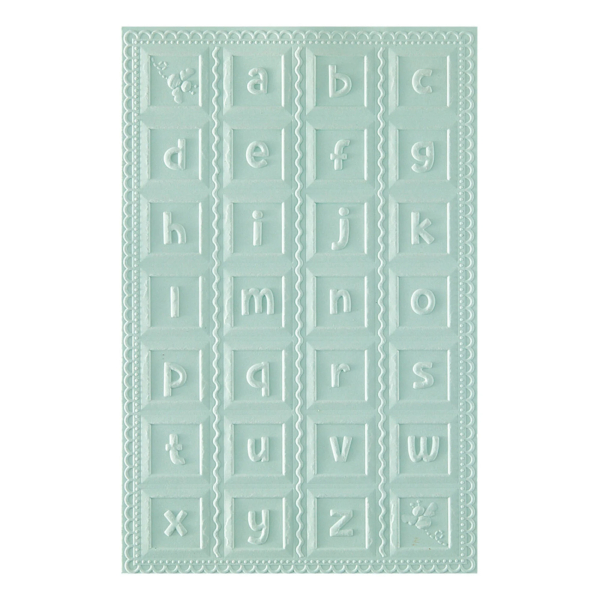 3D Embossingfolder, Baby Blocks - Spellbinders