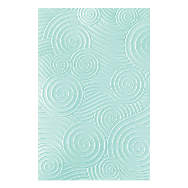 3D Embossingfolder, Whimsical Skies - Spellbinders