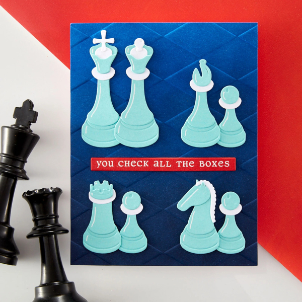 3D Embossingfolder, Harlequin - Spellbinders